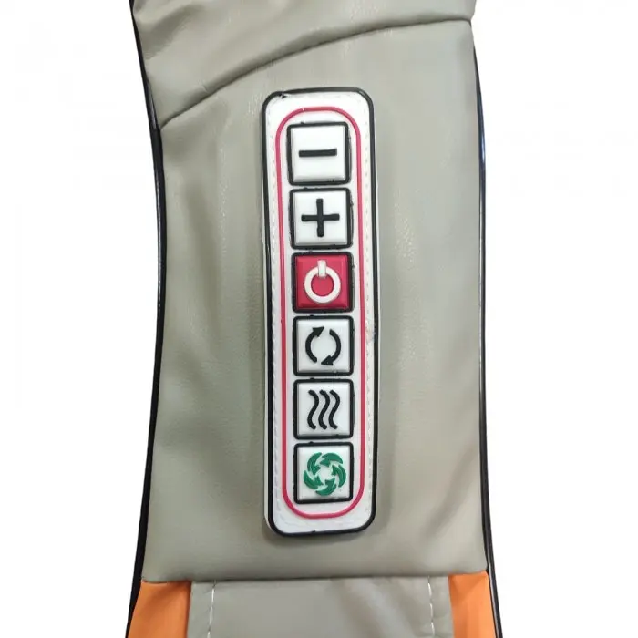 Роликовий 4D масажер для всього тіла з підігрівом 220V 12V Massager of Neck Kneading - фото 8