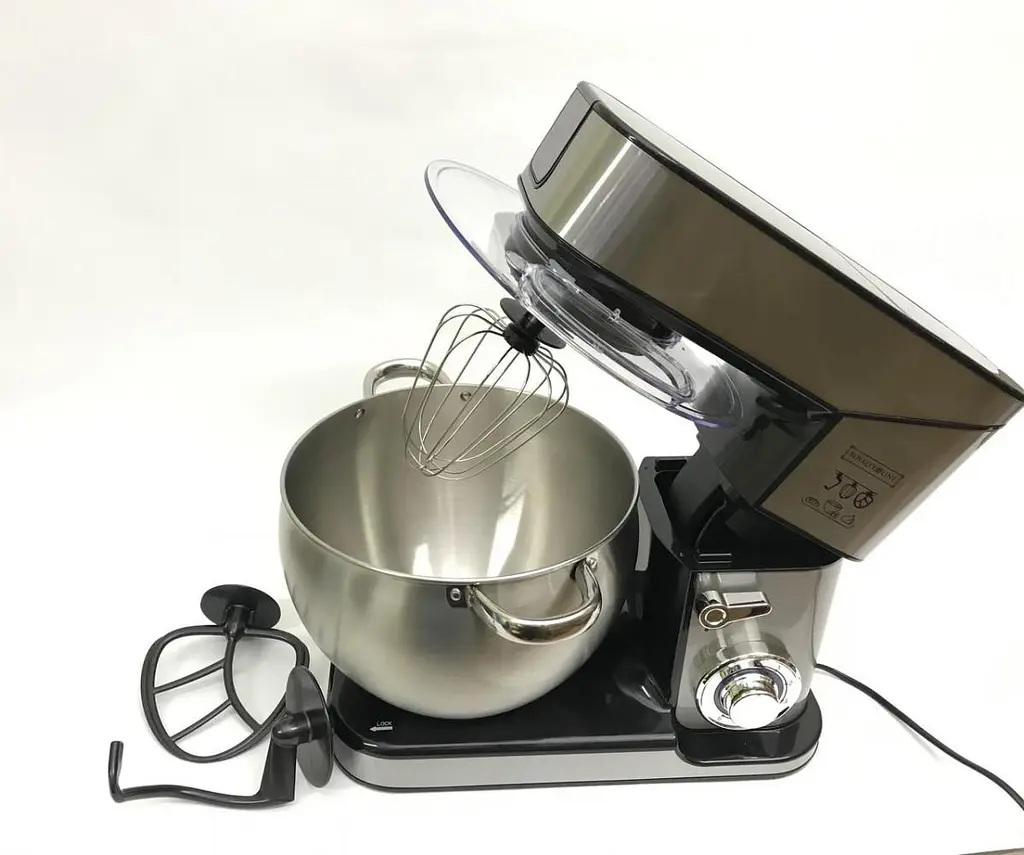 Міксер планетарний тестоміс Royalty Line RL-PKM-2500 silver 10 л. - фото 2