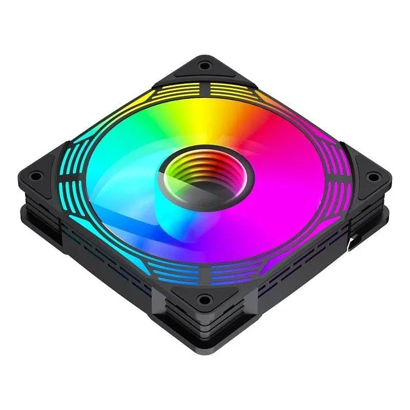 Вентилятор GameMax 120mm*3 KIT ARGB fan (функція ре версу) KF300R BK (KF300R BK) - фото 5