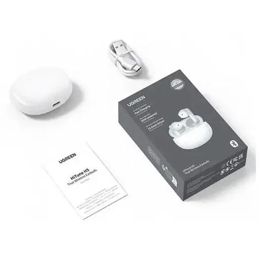 Бездротові навушники Ugreen WS201 HiTune H5 True Wireless Earbuds (UGR-15612) UGR-15612 - фото 2
