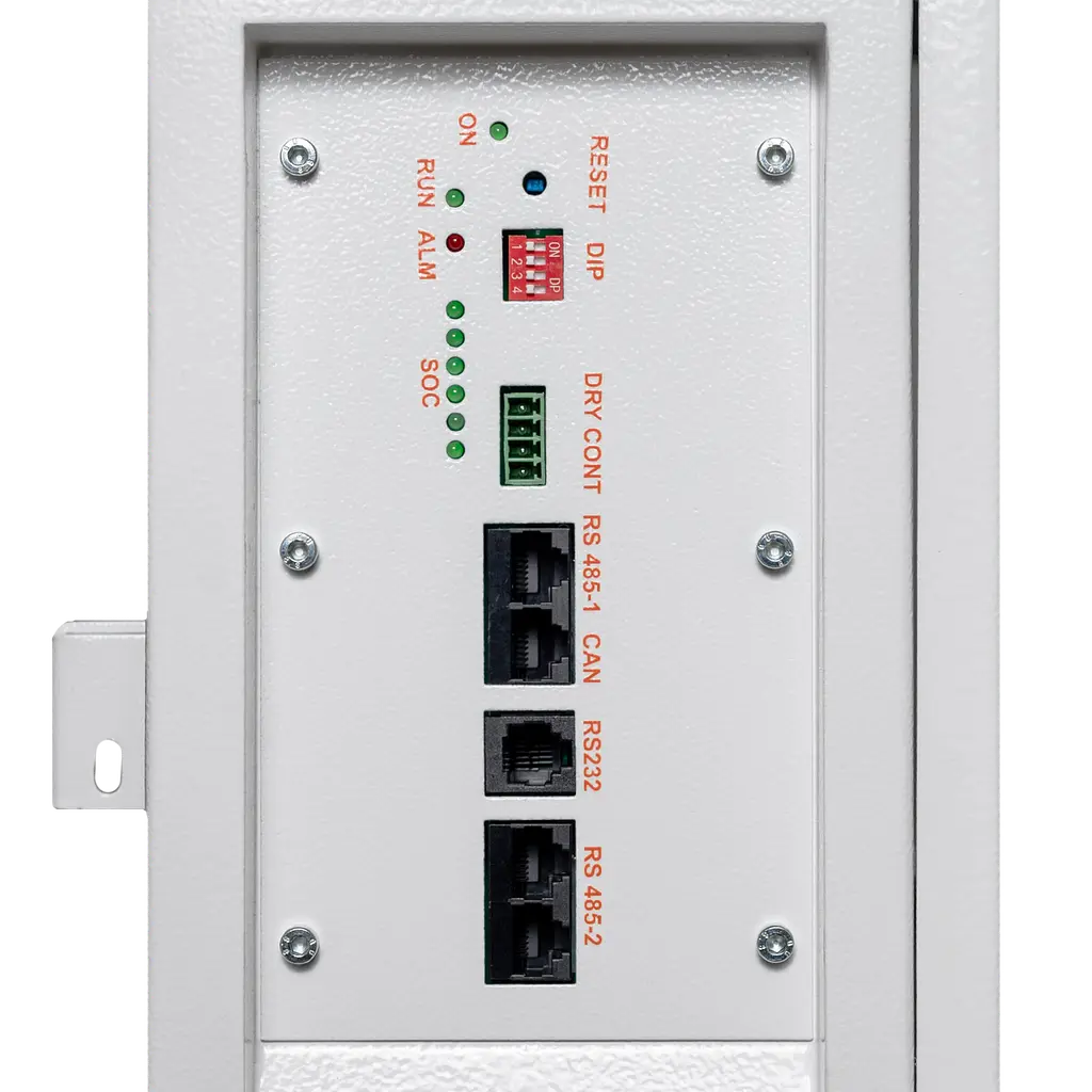 Акумулятор LP LiFePO4 51,2V - 100 Ah (5120Wh) (BMS 100A/50А) метал LCD Smart RS485/CAN JK настінний - фото 4