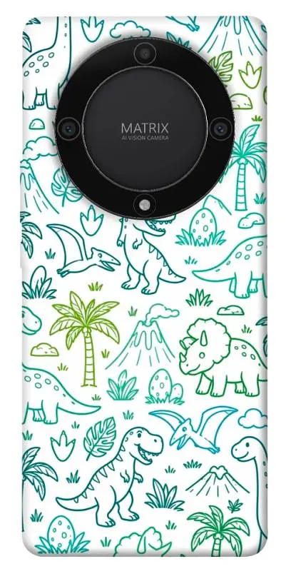 TPU чохол Demsky Dino pattern для Huawei Magic5 Lite