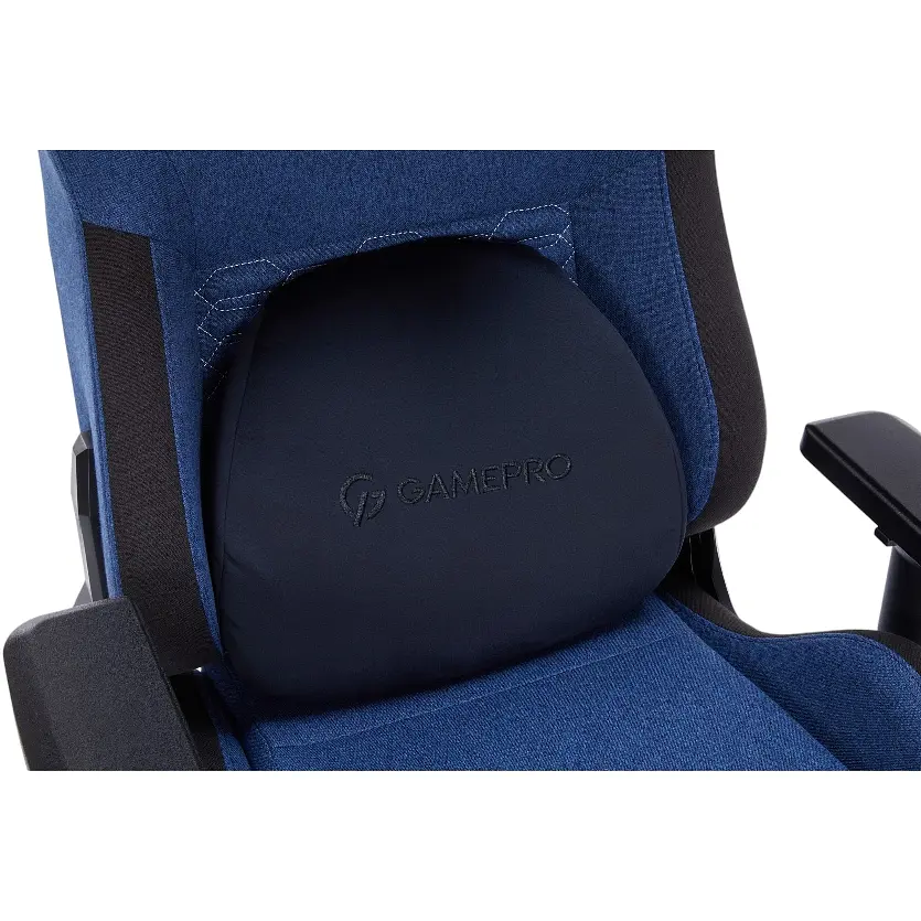 Ігрове крісло GamePro Size XL Fabric Dark Blue (GC900DB) - фото 22