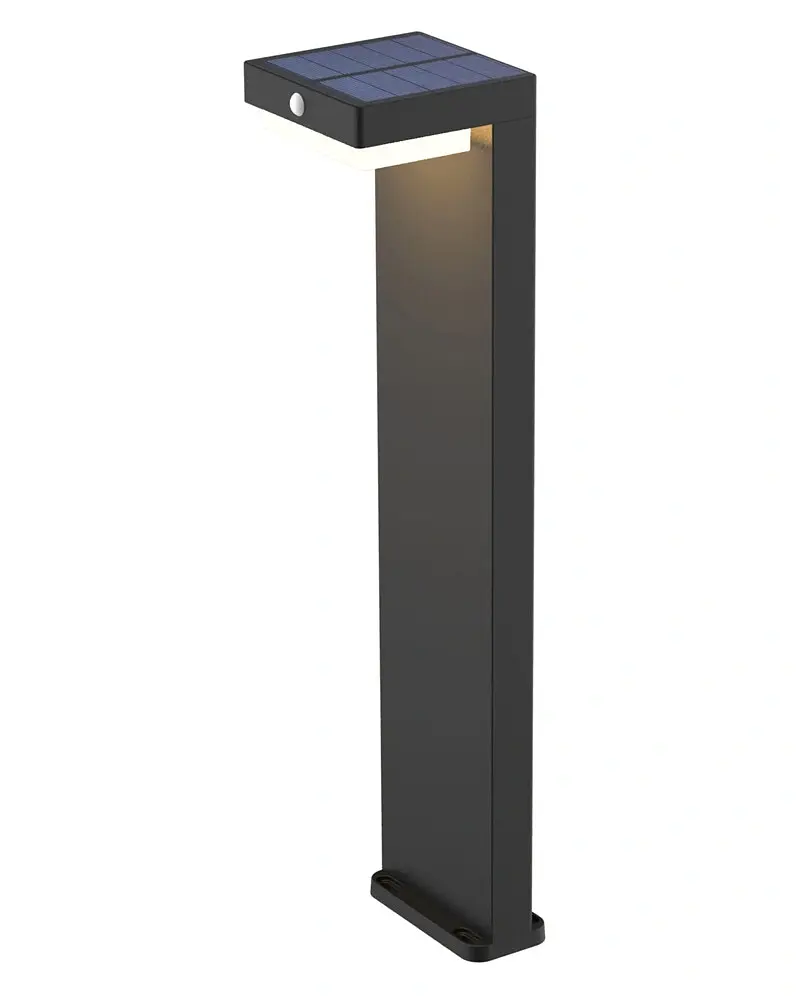 Вуличний світильник на сонячній батареї Goldlux 329424 Mali LED 1x4.5W 4000K 400Lm IP44 чорний - фото 3