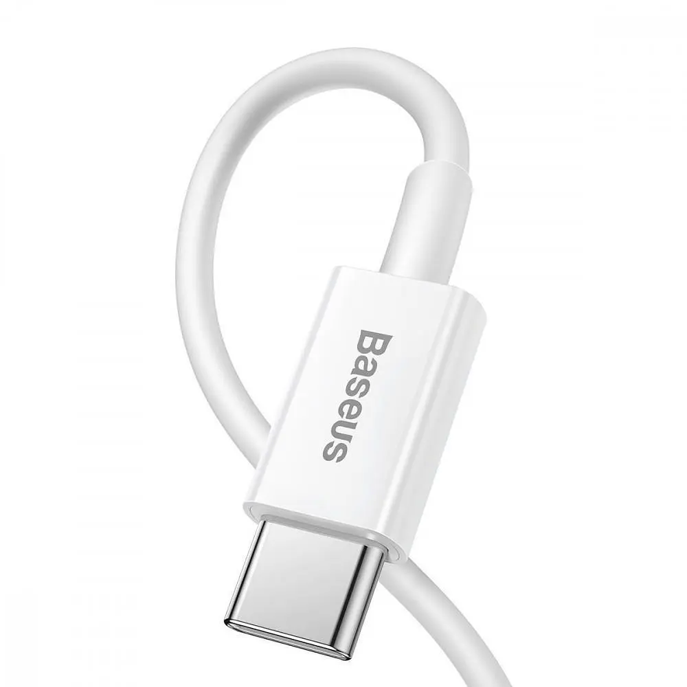 Кабель Baseus Superior Series Fast Charging Type-C to Lightning PD 20W (1m) white (CATLYS-A02) - фото 3