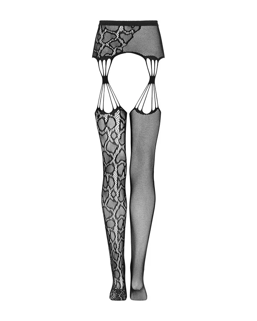 Obsessive Garter stockings S821 S/M/L - фото 6