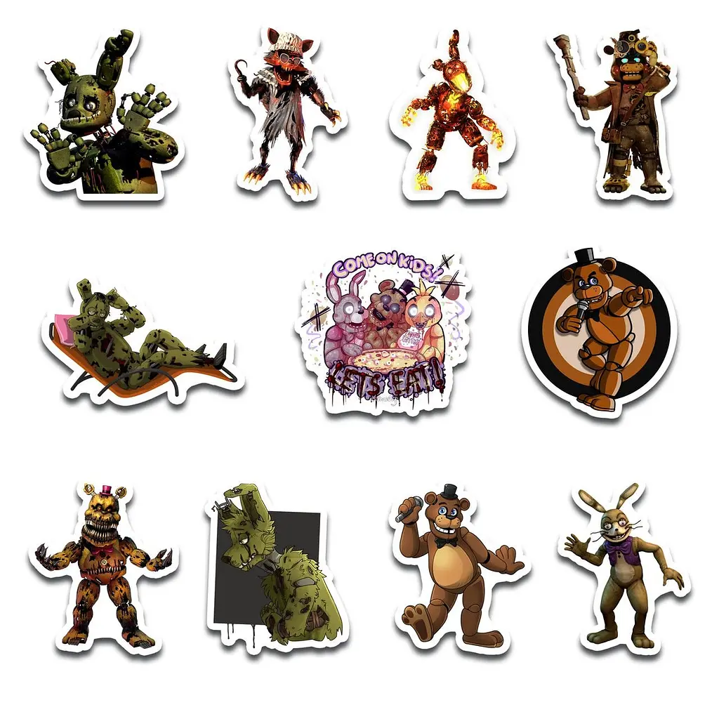 Стикерпак GeekLand Five Nights at Freddy's 45 штук (SP 5NF 01) - фото 4