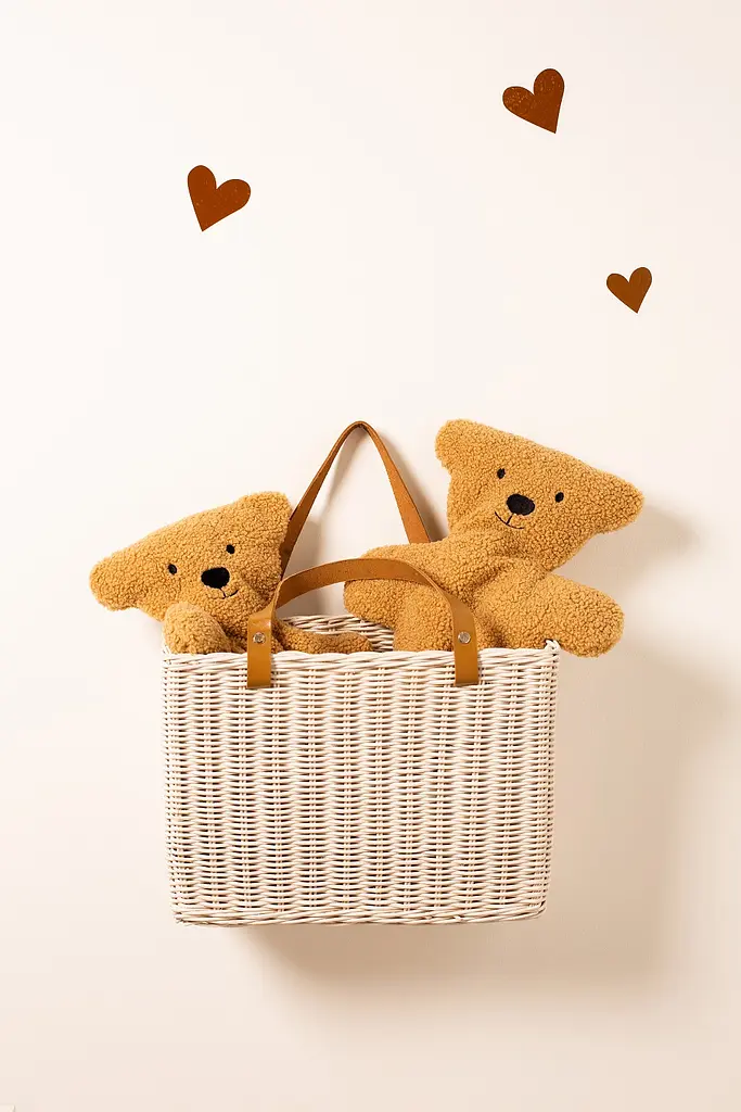 Игрушка-комфортер Childhome Teddy, коричневый (CCTBDTB) - фото 6