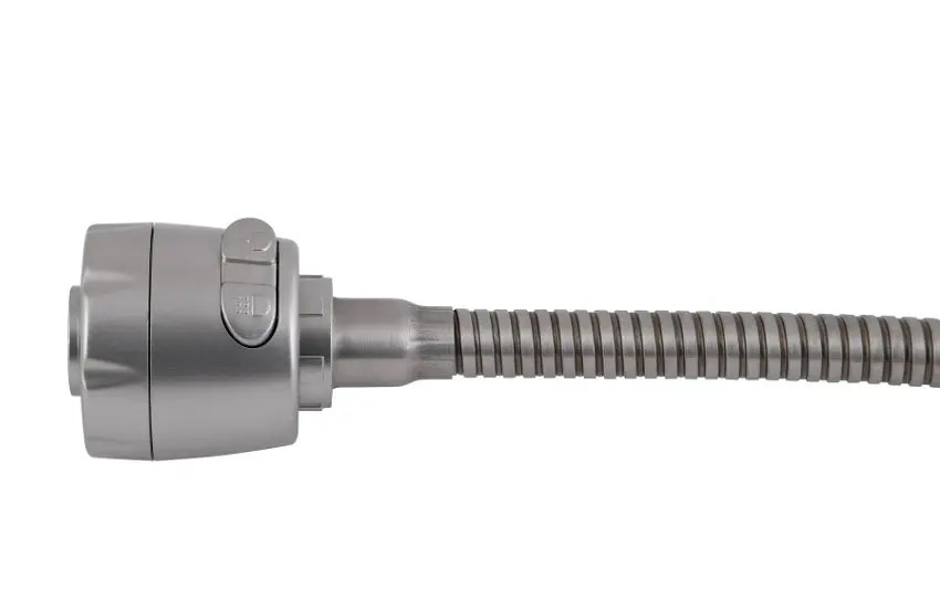Змішувач для кухні Brinex Pure 015F41 з гнучким виливом Nickel BRIPUR015F41NKL - фото 3