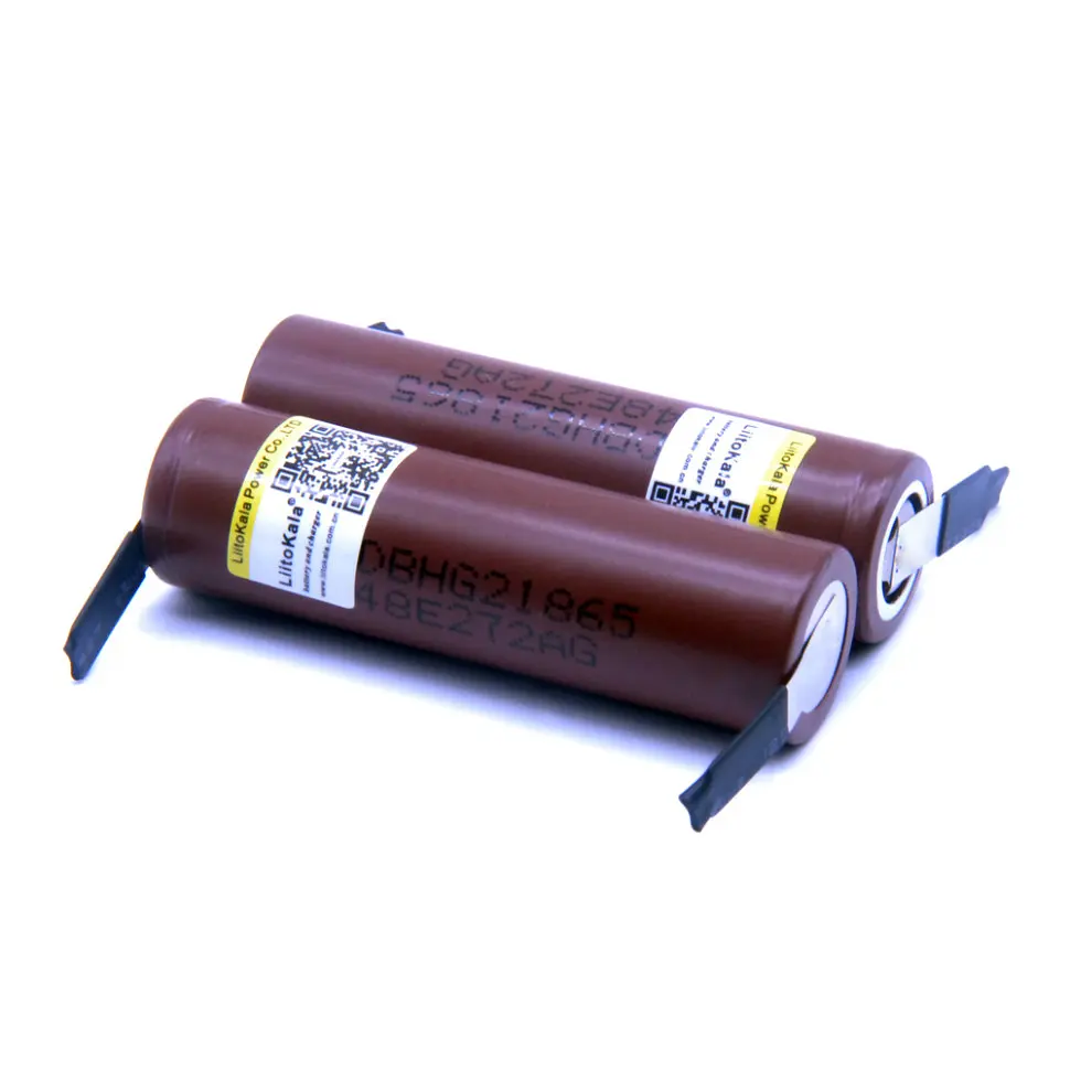 Акумулятор Liitokala Lii HG2-N 18650 3000 mAh 20A без захисту - фото 2