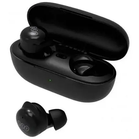 Гарнітура QCY T17 Bluetooth TWS чорна - фото 2