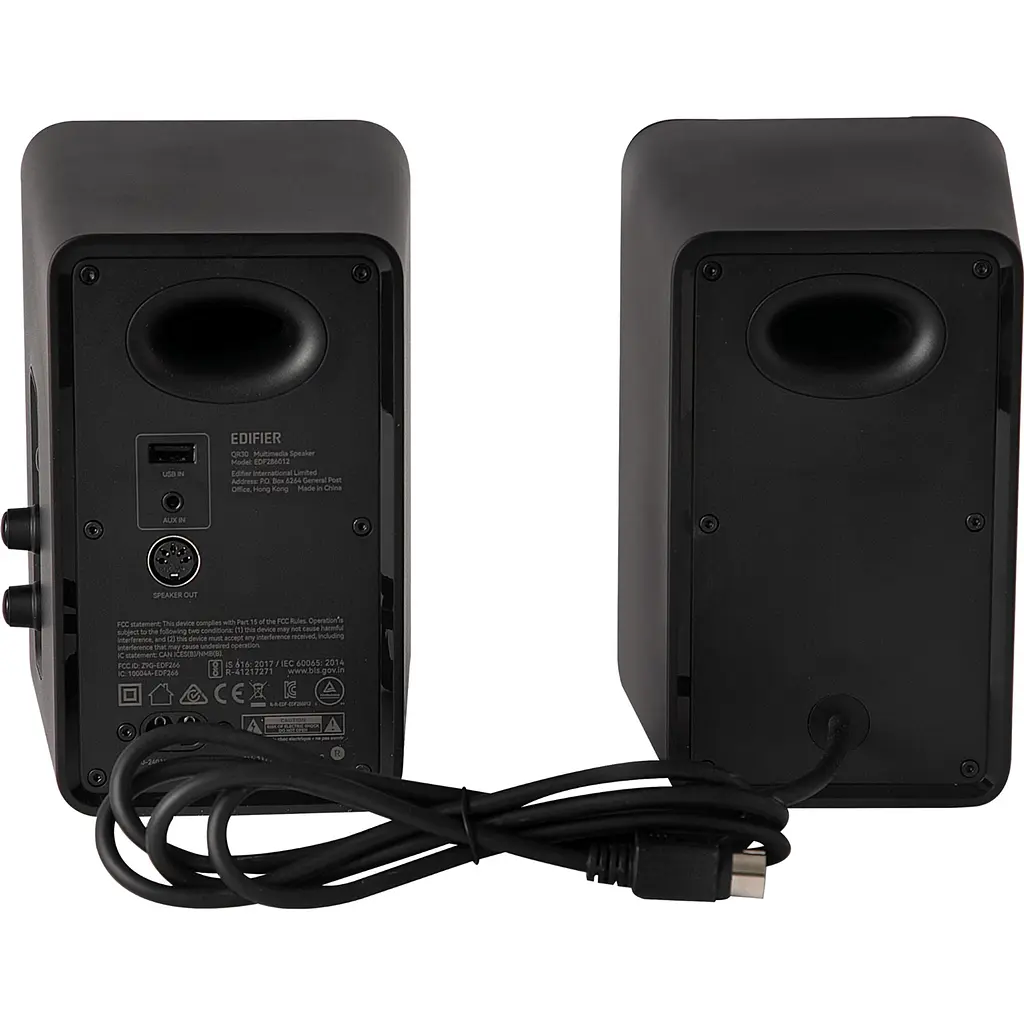 Акустична система Edifier QR30 2.0, 30W Bluetooth Black (QR30Black) - фото 5