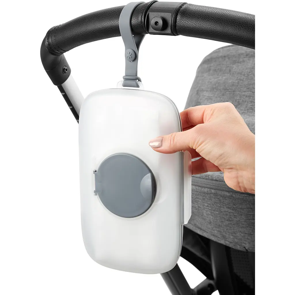 Контейнер для влажных салфеток Skip Hop Fresh Seal серый (234151) - фото 5