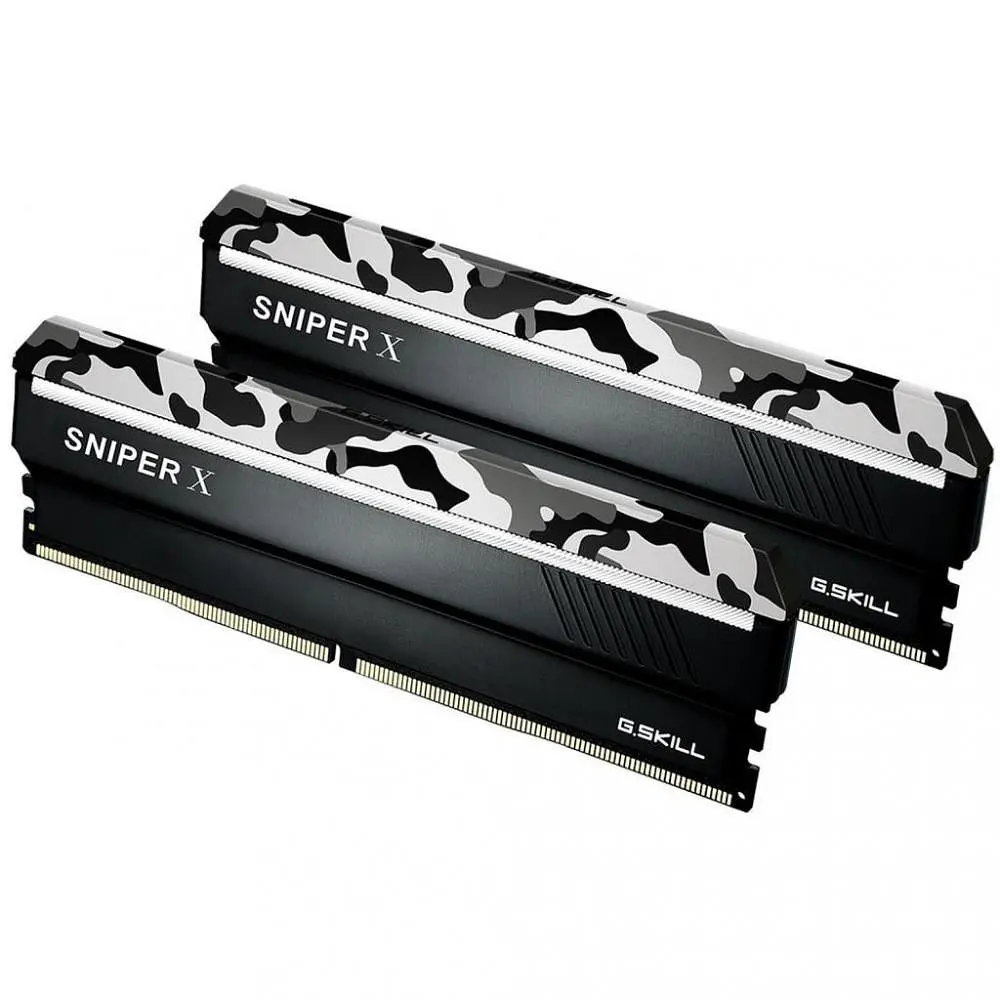 Пам'ять для настільних комп'ютерів G.Skill 32GB (2x16GB) DDR4 3200MHz Sniper X Urban Camo (F4-3200C16D-32GSXWB) - фото 2