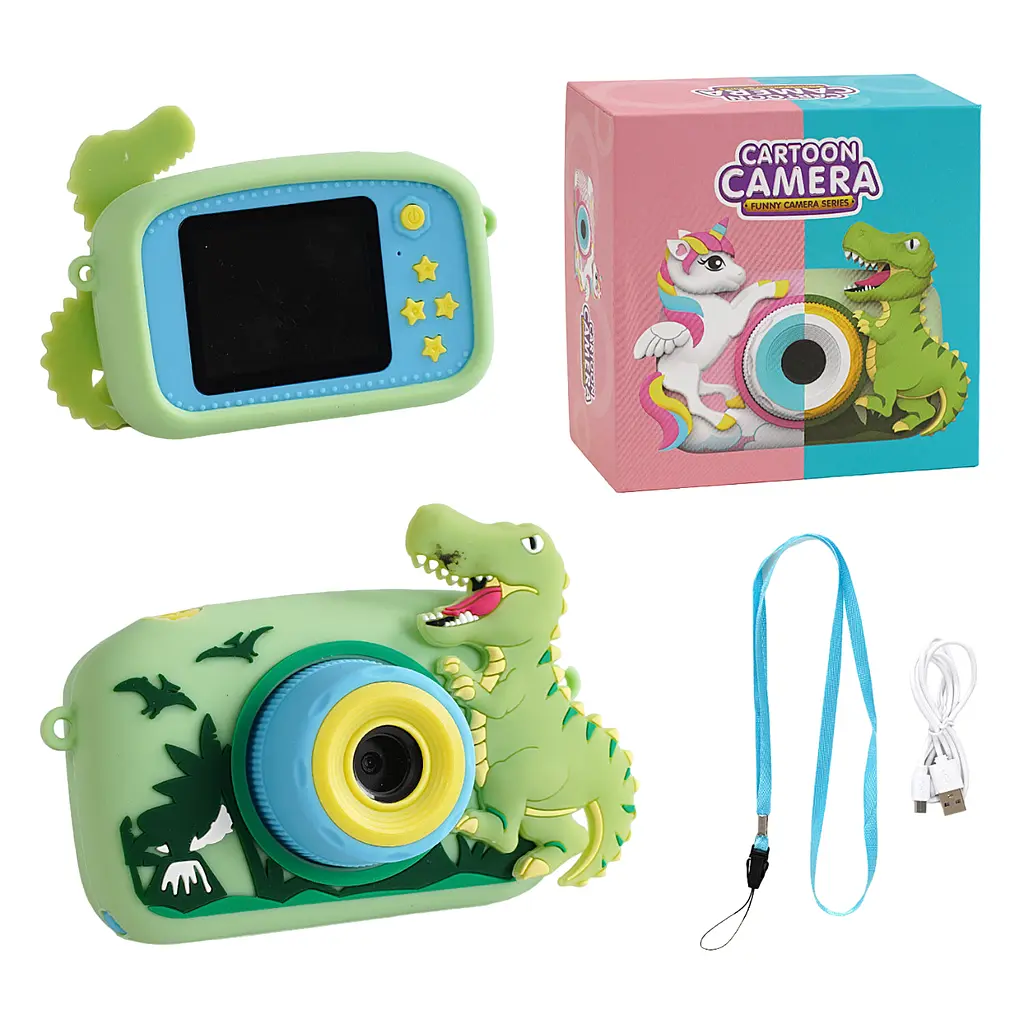 Фотоапарат Sindeer Toys 10.5х4.5х7 см Зелений (156846) - фото 2