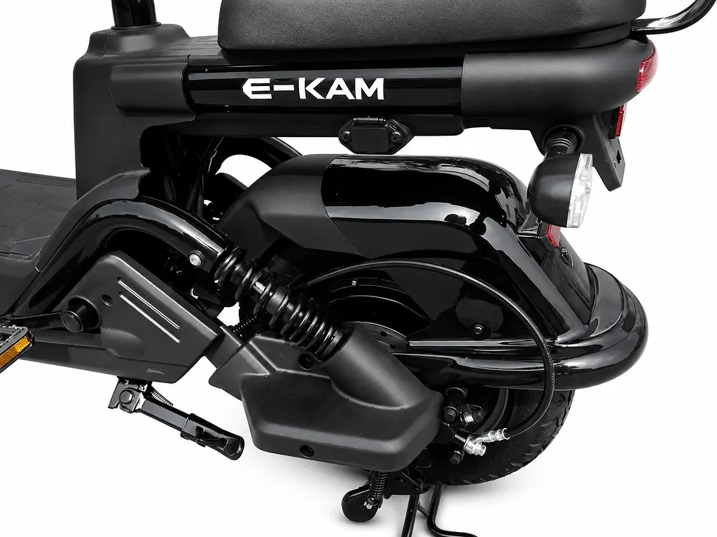 Електроскутер Двомісний EKAM-2PRO (1500W, 60V, 30Ah) з Корзиною та Дисплеєм Скутер - фото 5