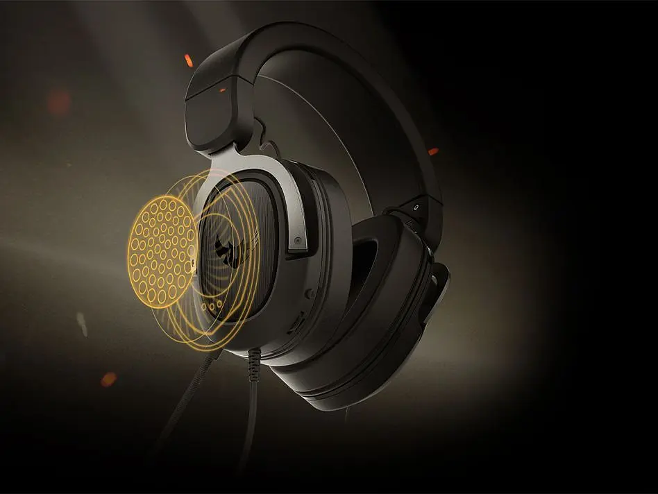 Гарнітура Asus TUF Gaming H3 Black (90YH028G-B1UA00) - фото 2