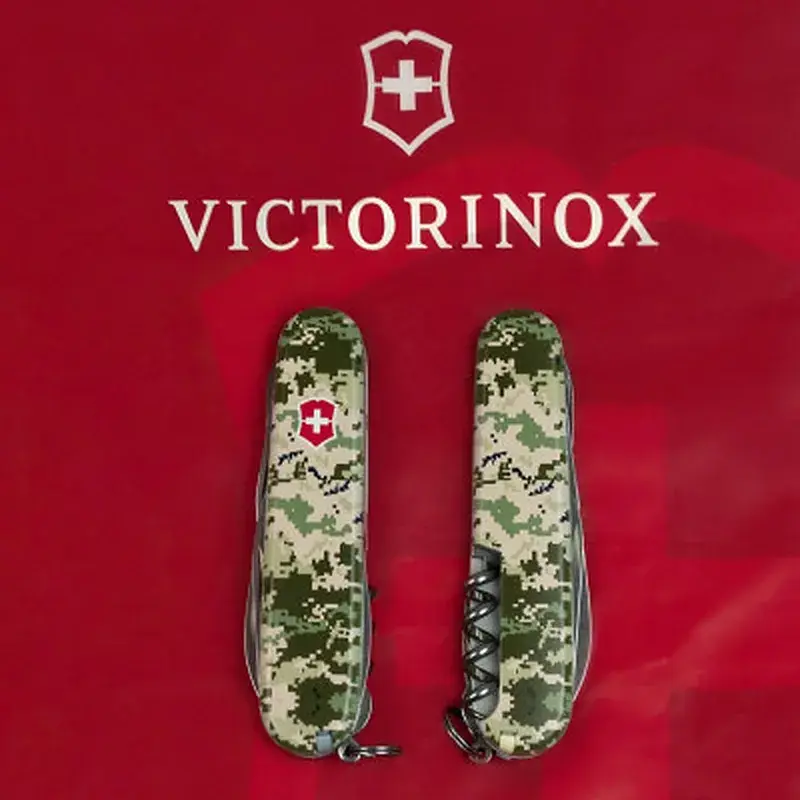 Ніж Victorinox Climber Army Піксель + Лого (1.3703.3_W3941p) - фото 11
