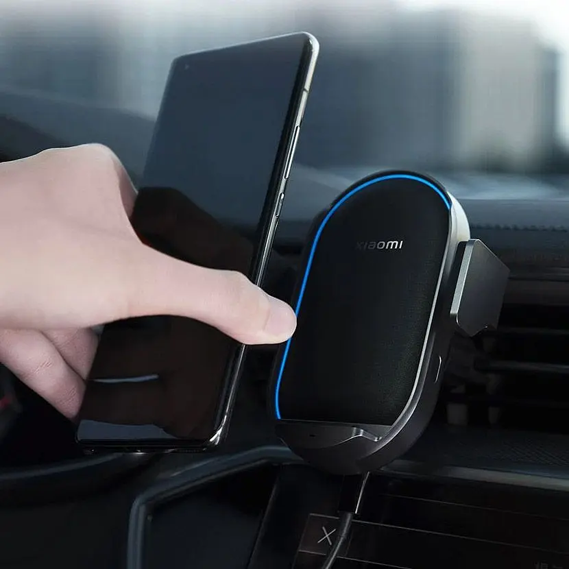 Автотримач із бездротовою зарядкою Xiaomi Wireless Car Charger Pro 50W Max (WCJ05ZM) [77612] - фото 6