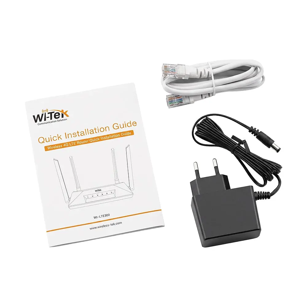 WiFi 4G LTE-маршрутизатор Wi-Tek WI-LTE300 V2 (73-00264) - фото 6
