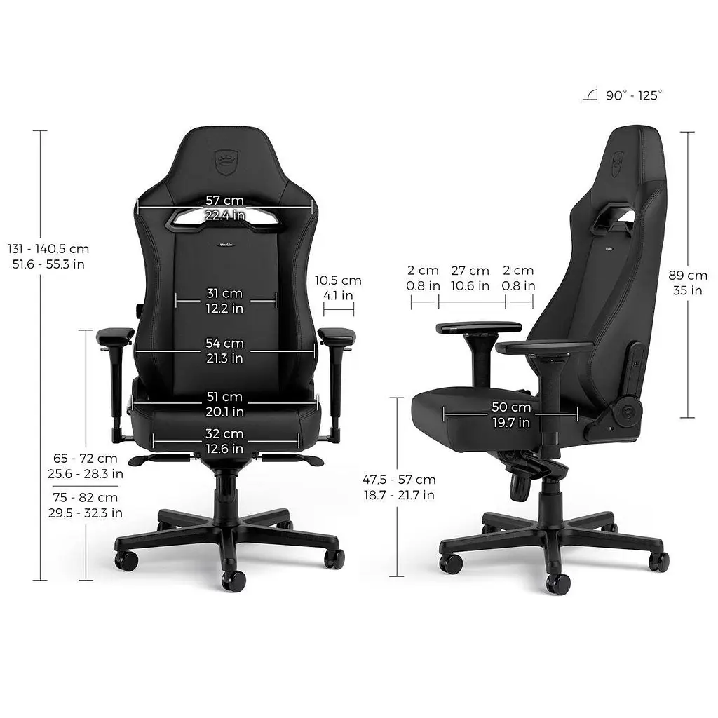 Ігрове крісло Noblechairs HERO ST Black - фото 6