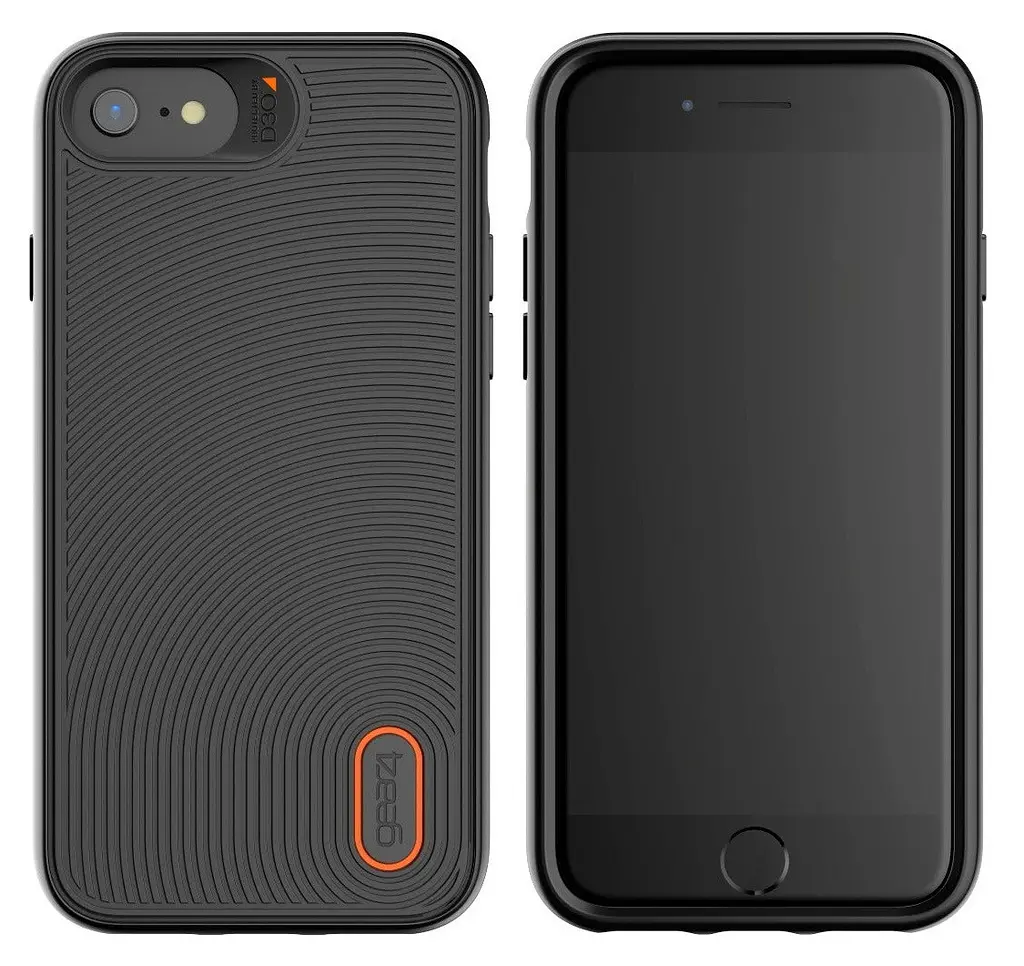 Протиударний чохол Gear4 Battersea для iPhone 7/8/SE 2 3 2020/2022 (4.7") Black - фото 3