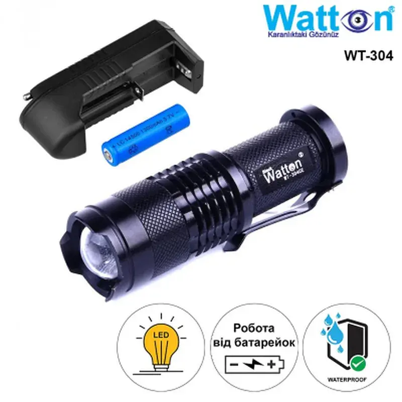 Фонарь Watton WT-304 - фото 3