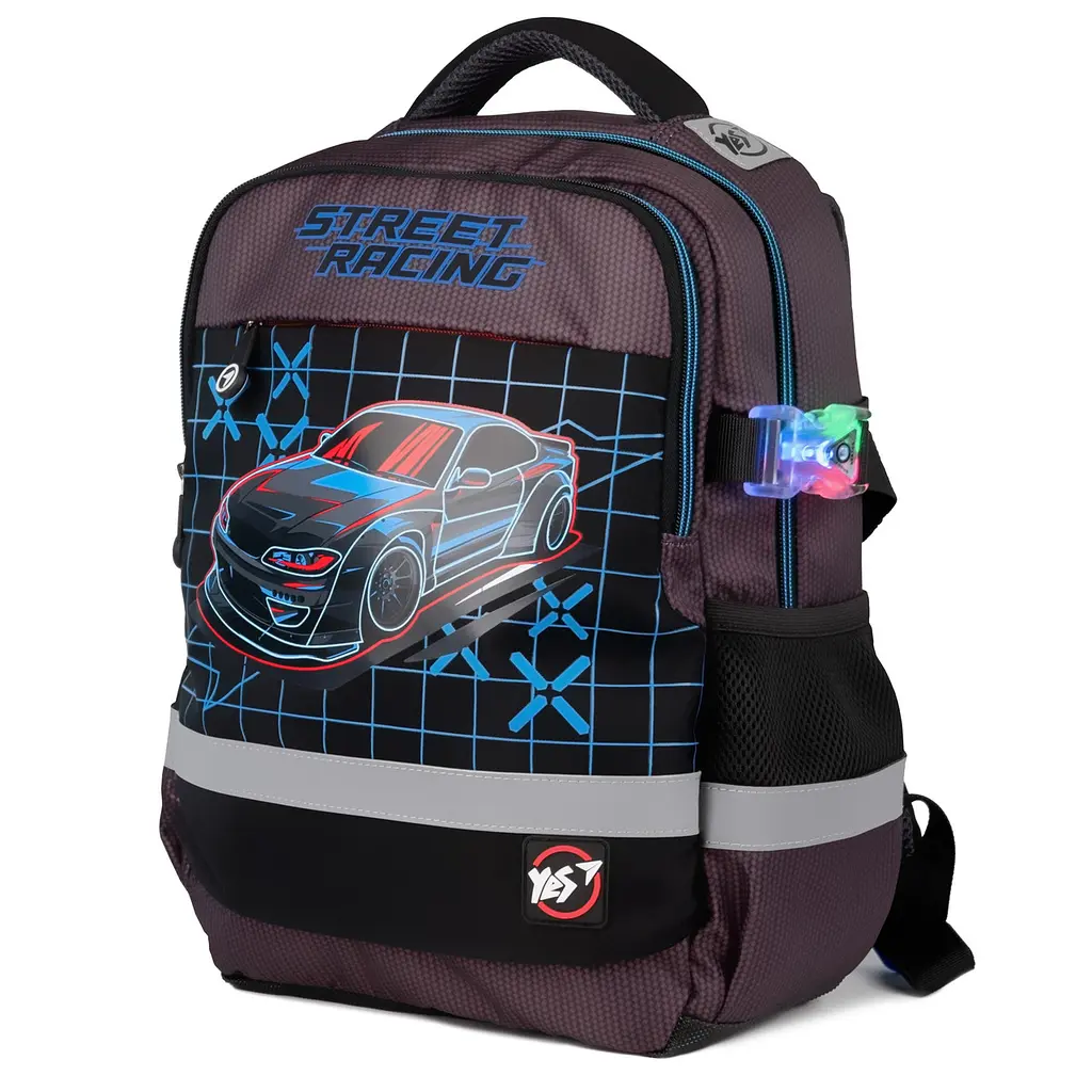 Рюкзак шкільний ортопедичний шкільний Yes Street Racing S-52 Ergo - фото 3