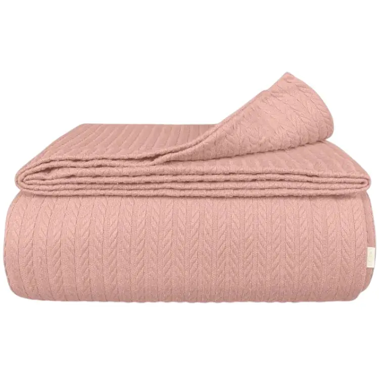 Плед покривало Cosas Sakura Knitted Braid 240х260 см косичка (Blanket_03Sakura_KnittedBraid_240x260)