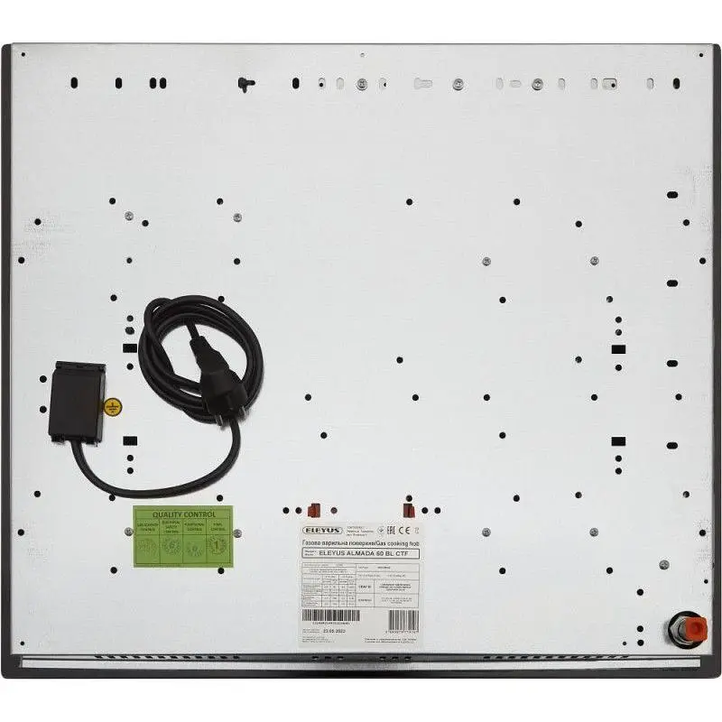 Газовая варочная поверхность Eleyus Almada 60 BL CTF - фото 6