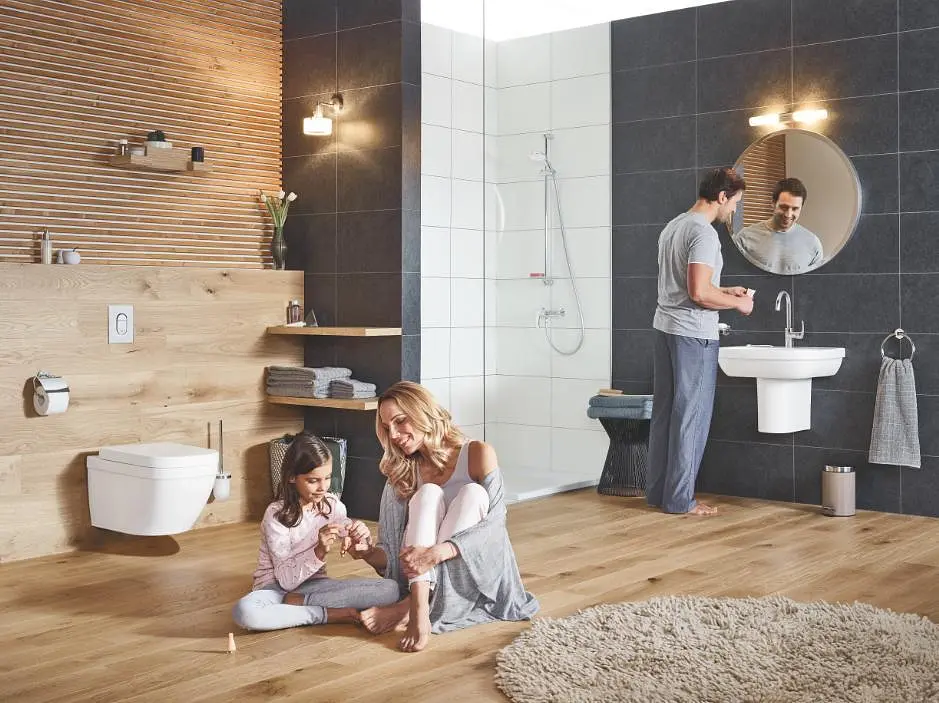Інсталяція CET 5в1 Grohe Euro Solido з кнопкою Arena Cosmopolitan + унітаз із сидінням і прокладкою 30412 - фото 10