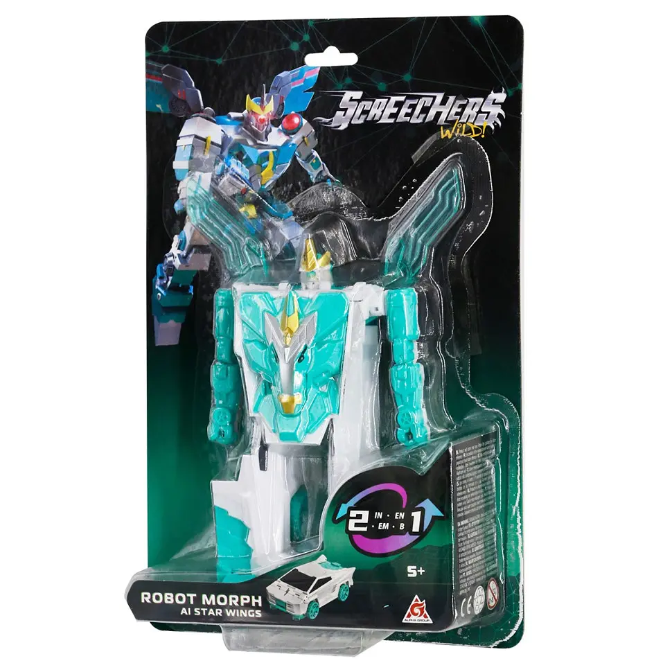 Дитячий робот-трансформер Screechers Wild "Стар Вингс"  KS686153 S5 блістер - фото 7
