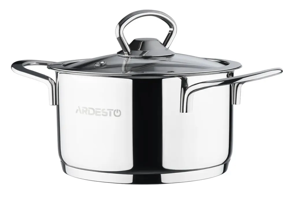 Каструля зі скляною кришкою Ardesto Luna AR-0612-S 1,2 л 14 см - фото 4