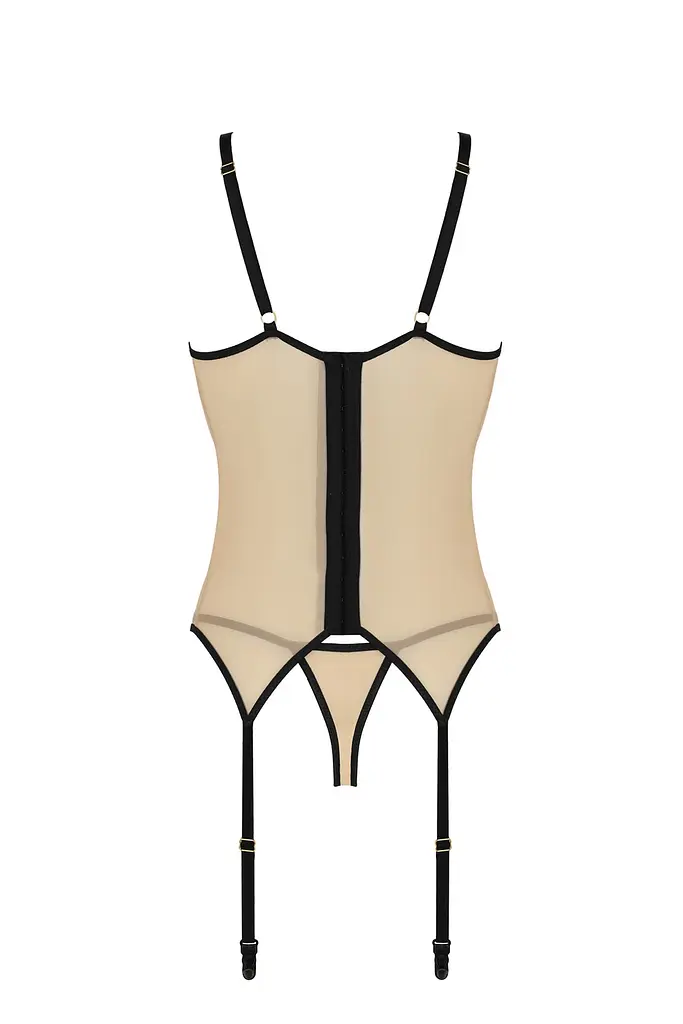 Сексуальный комплект Casmir Daisy XXL/XXXL бежевый - фото 4