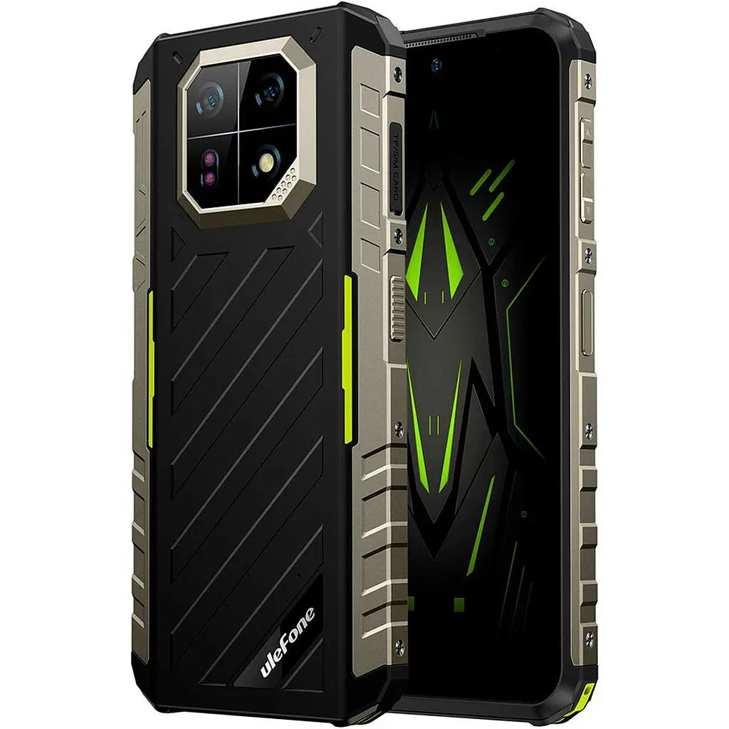 Смартфон Ulefone Armor 22 8/128GB Black-Green [106242] - фото 4