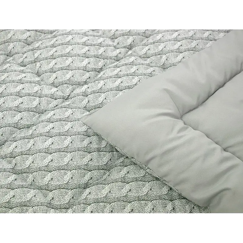 Ковдра силіконова Руно Grey Braid, 205х140 (Р321.52_Grey Braid) - фото 2