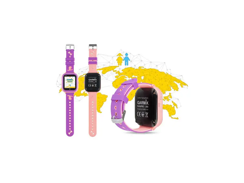 Дитячий смарт-годинник GARMIX PointPRO-200 Pink (GMXPP200-P) - фото 2
