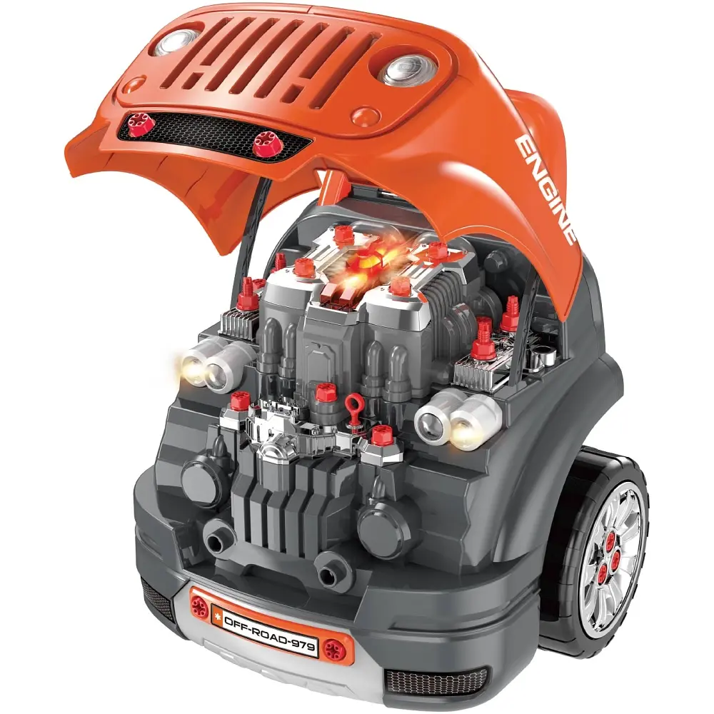 Игровой набор Zipp Toys Автомеханик оранжевый - фото 5