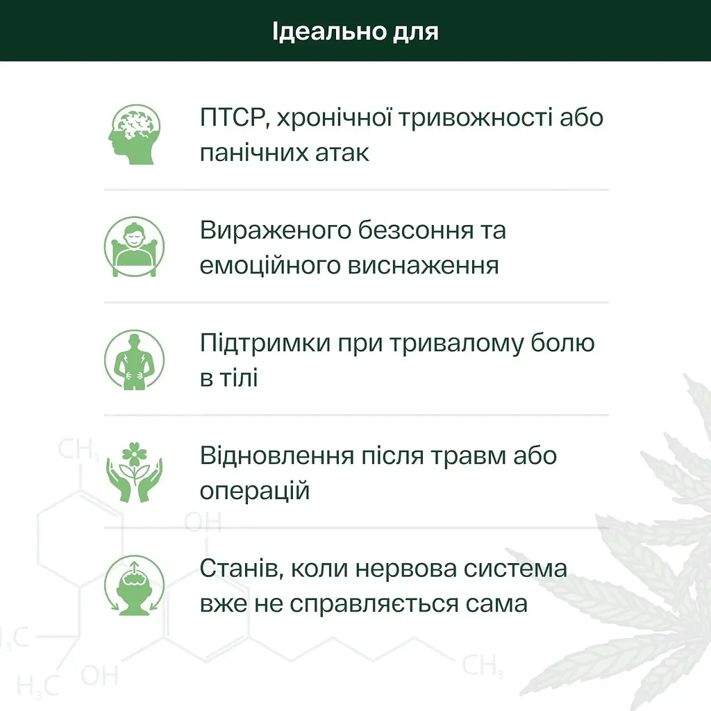 Дієтична добавка Pephemp Олія 5% СBD Isolate з нейтральним смаком 10 мл - фото 2