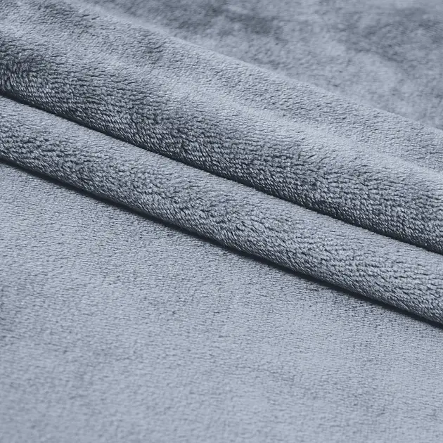 Плед флисовый Home line Фланель, 150х195 см, серый (170794) - фото 2