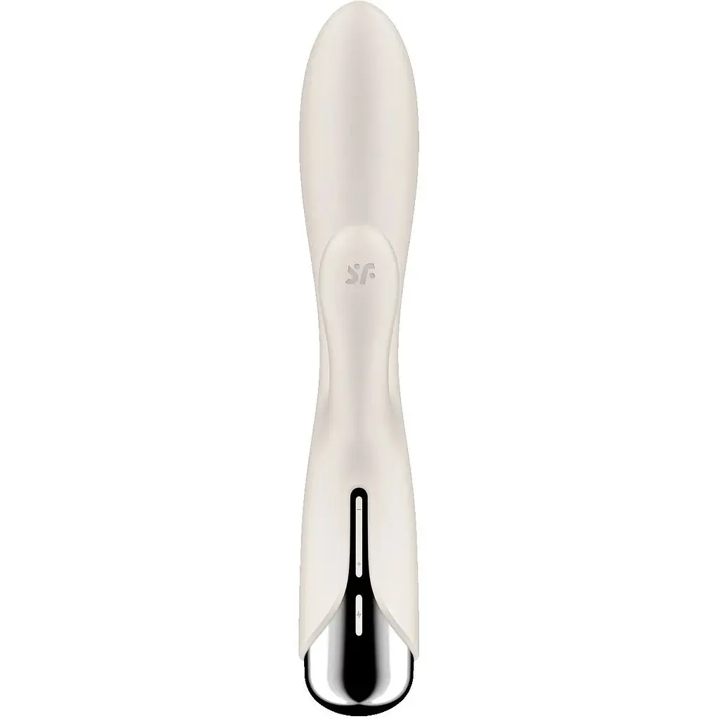Вібратор-кролик Satisfyer Spinning Rabbit 1 Beige - фото 6