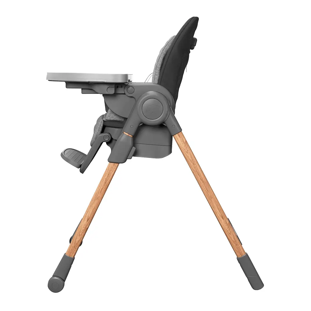 Стільчик для годування Maxi-Cosi Minla Essential Blue, сірий з сиинім (3220660317592) - фото 2