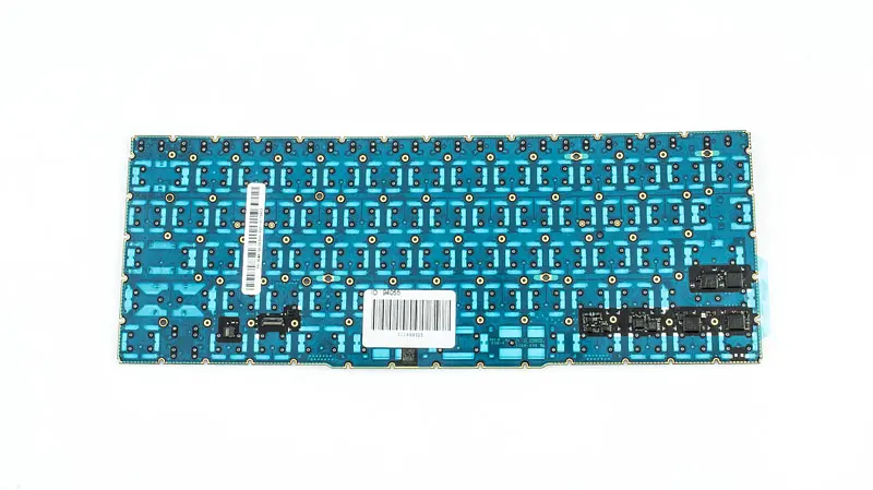 Клавіатура для ноутбука APPLE (MacBook Pro Retina: A1708 (2016-2017)) rus, black, SMALL Enter, підсвічування клавіш(оригінал) - фото 3
