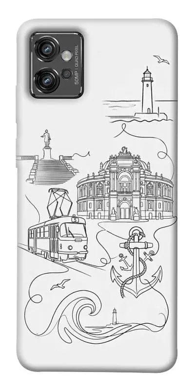 TPU чохол Demsky Odesa spirit для Motorola Moto G32