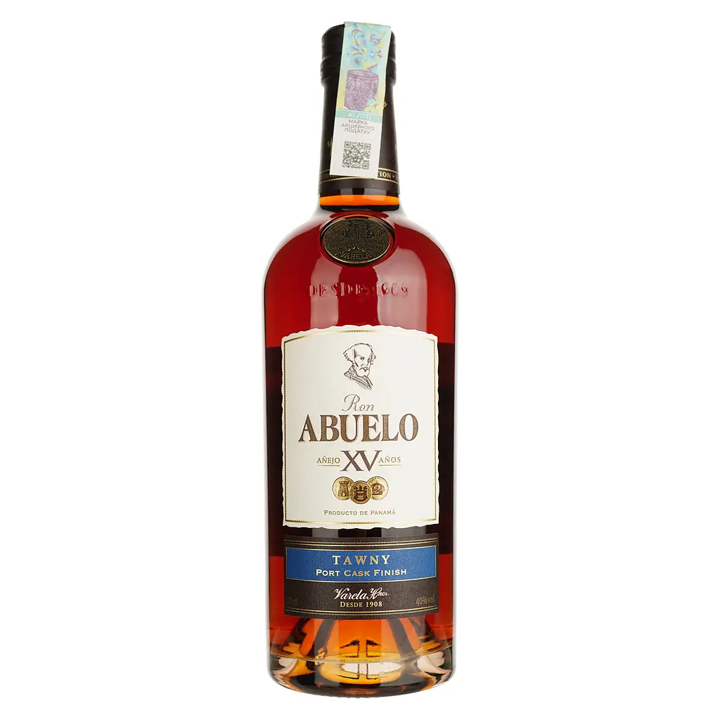 Ром Ron Abuelo Tawny Port Сask Finish, 40%, 0,7 л - фото 2
