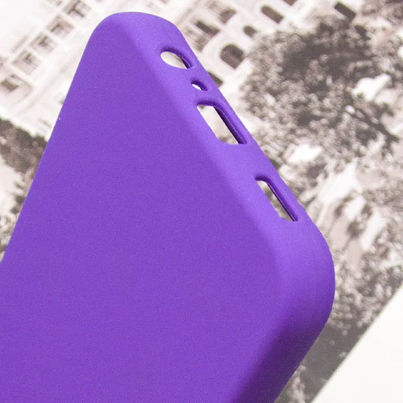 Чохол Silicone Cover Lakshmi Full Camera (AAA) для Samsung Galaxy A14 4G/5G Фіолетовий / Amethyst - фото 7