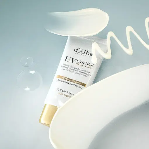 Суперзволожувальний сонцезахисний крем D'Alba Super Moisture Essence Sun Cream з SPF 50+ PA++++ 50 мл - фото 5