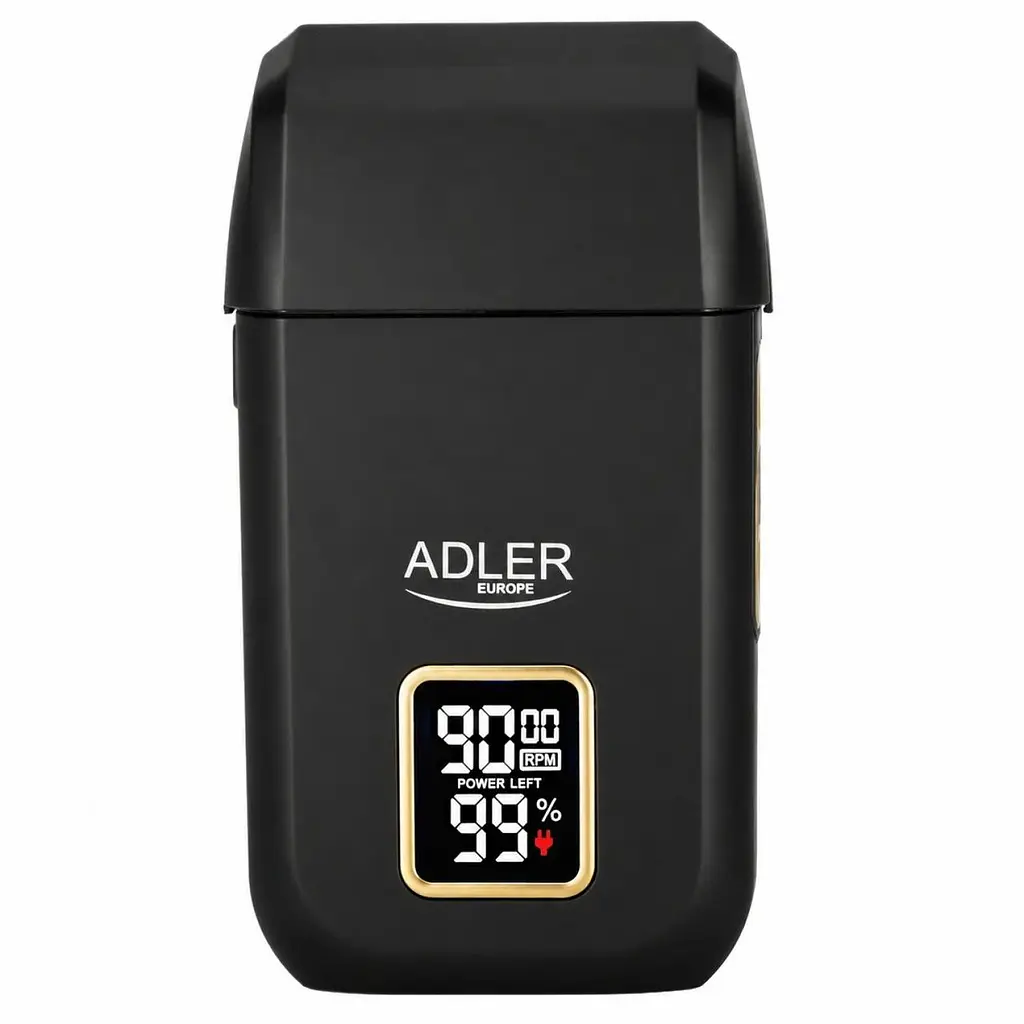 Електробритва Adler AD 2947, сітковий шейвер, акумуляторна, з дисплеєм та титановою сіткою - фото 4