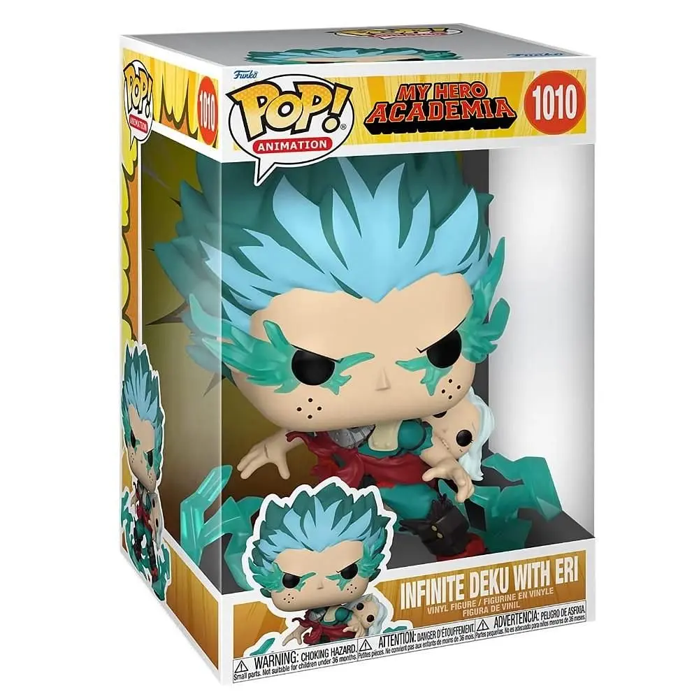 Фигурка Funko Pop Фанко поп Моя Геройская Академия My Hero Academia Infinite Deku with Eri 25 см FP MHA D 101 - фото 4
