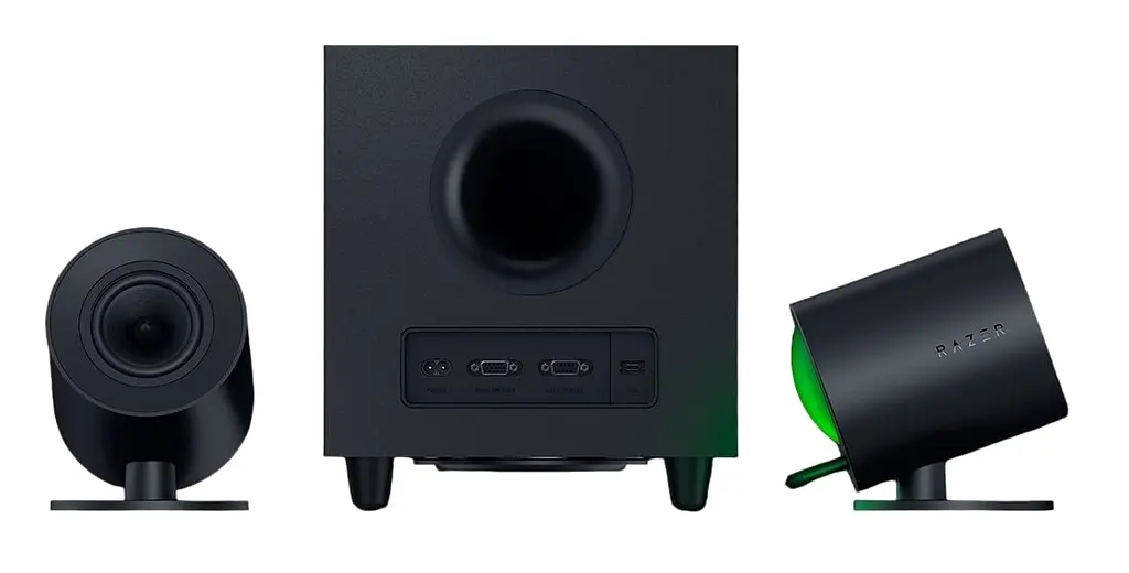 Акустична система Razer Nommo V2 USB-A, чорний - фото 2